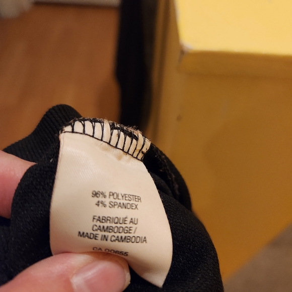 Reitmans medium black ribbed legging - Picture 3 of 5